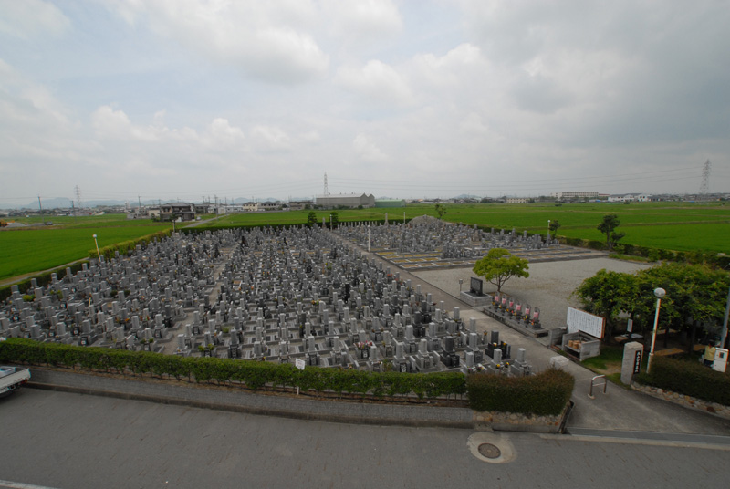 加古郡稲美町にある北山公園墓地の写真