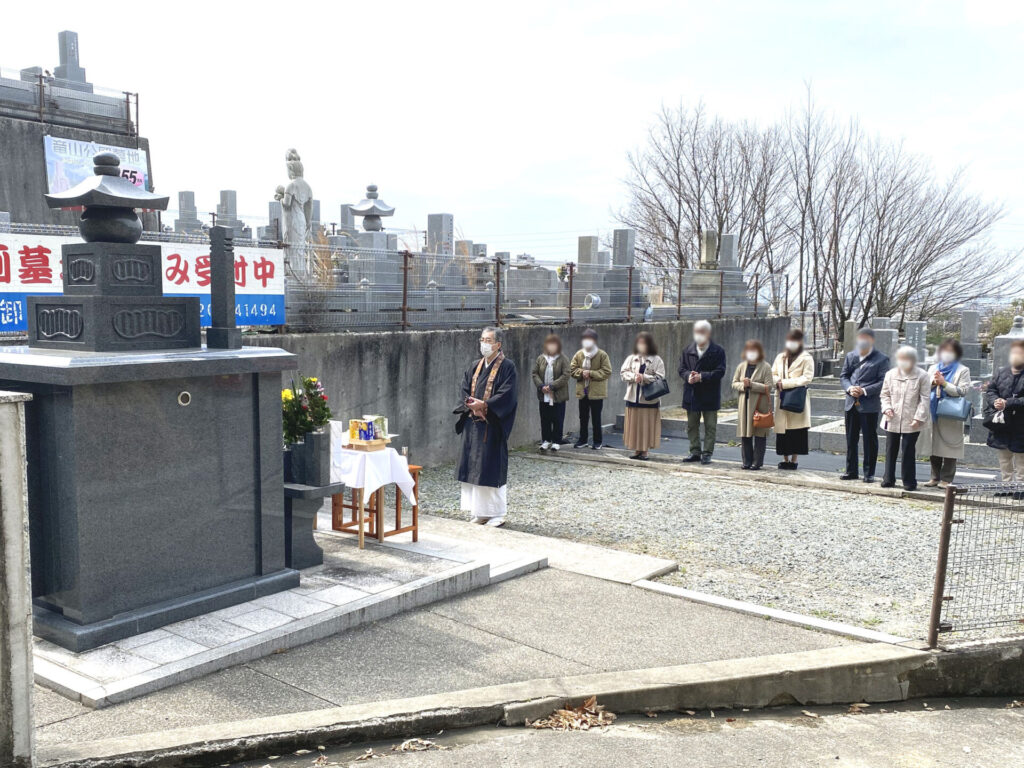 合同供養祭の様子